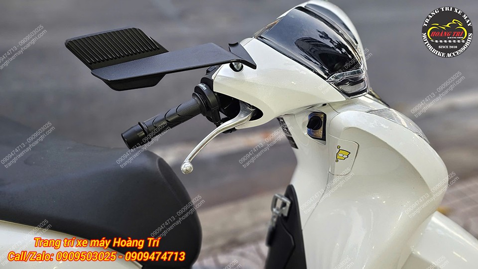 Mẫu kính hậu Shenao cánh gió vừa được nâng cấp cho xe Sh