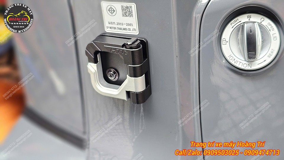 Không quá nổi bật nhưng vẫn đáp ứng đúng chức năng cần thiết cho Lambretta