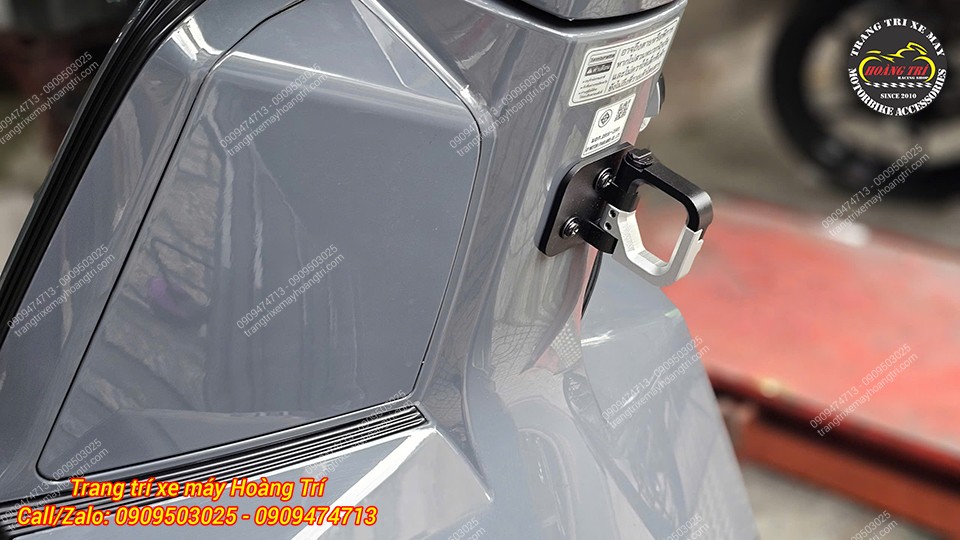 Vị trí này giúp treo đồ dễ dàng và thao tác nhanh chóng hơn