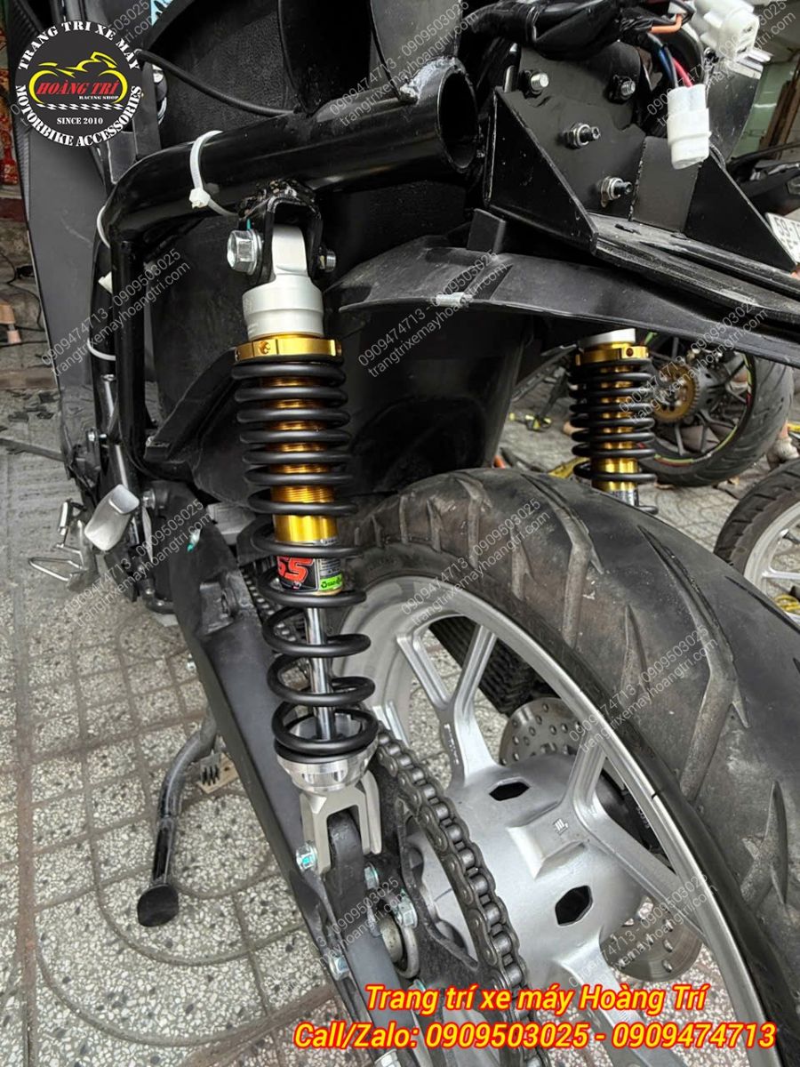 Cải thiện ngoại hình và tăng trải nghiệm nhún cho DatBike Quantum S3