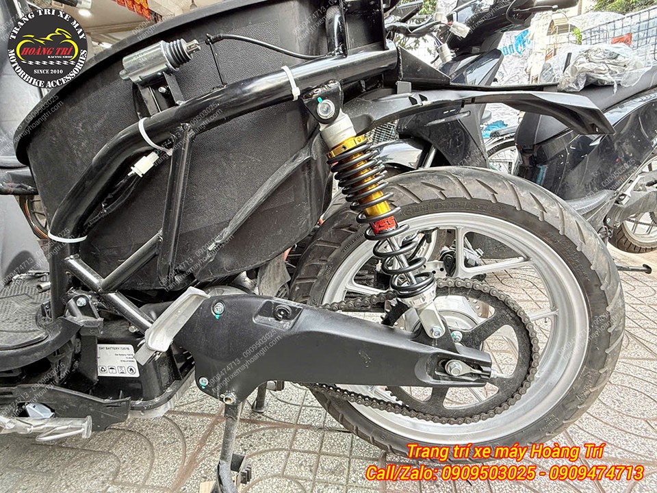 Đã hoàn tất lắp đặt và tiến hành gắn lại dàn áo DatBike Quantum S3