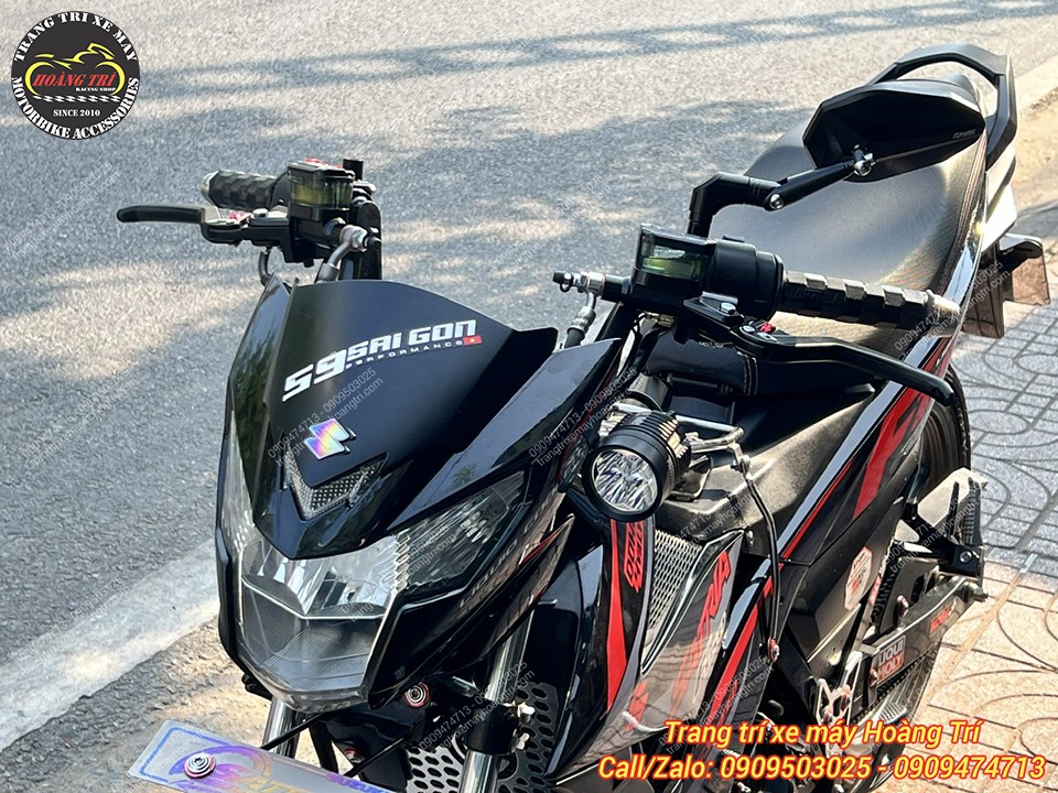 Vừa làm trợ sáng vừa làm đèn passing rất tiện lợi