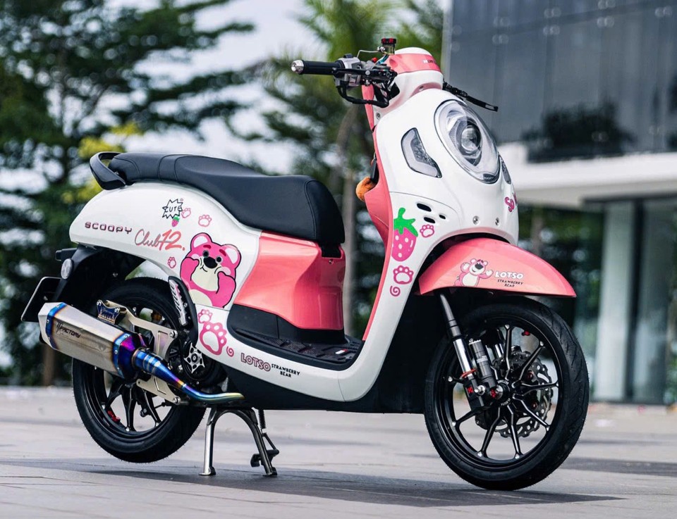 Trang bị cùng phuộc trước Upside Down Kingham để dàn chân cứng cáp hơn nhé!