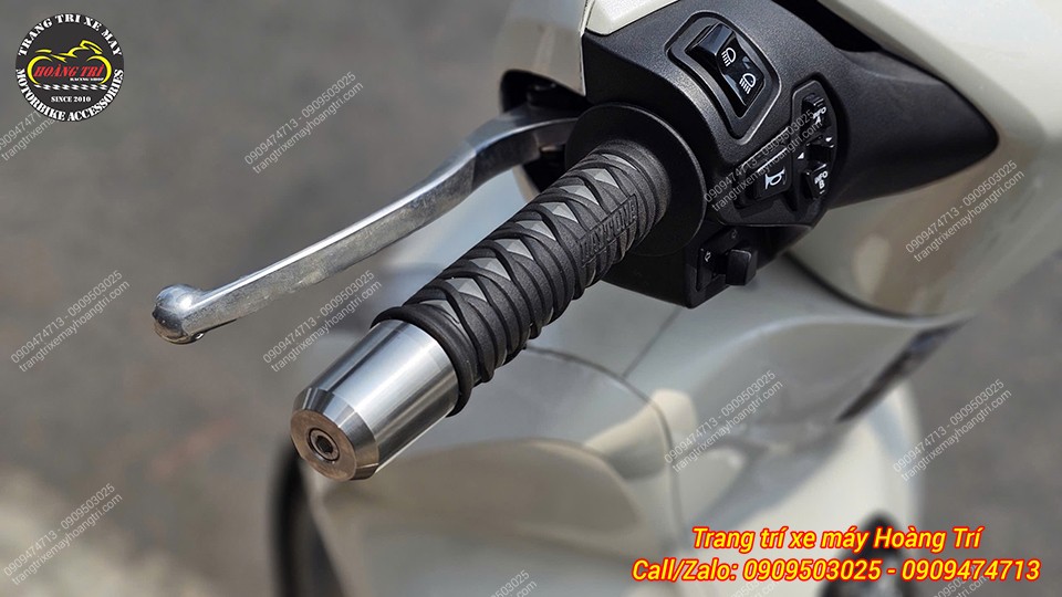 Bao tay Daytona chính hãng kết hợp cùng gù tay lái inox G1