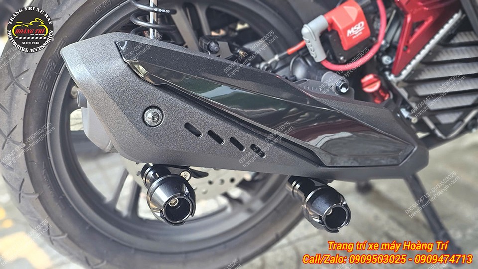 Không chỉ vậy còn giúp trang trí cho xe Sh 160 2026 thêm hầm hố hơn