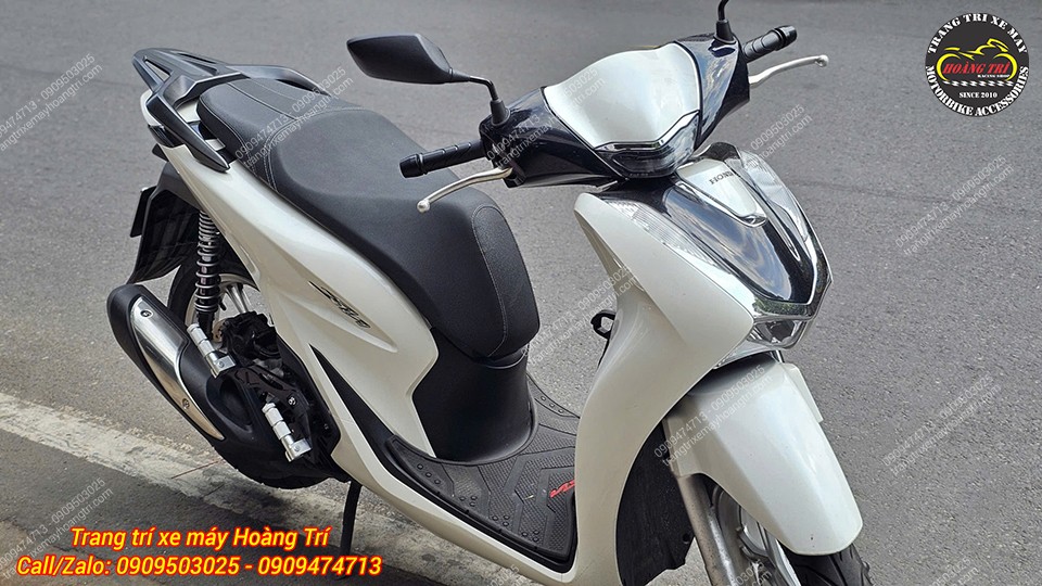 Nâng cấp gác chân phụ HTR cho Sh 2020 - Một phụ kiện cần thiết khi anh em đi cùng gia đình nhỏ