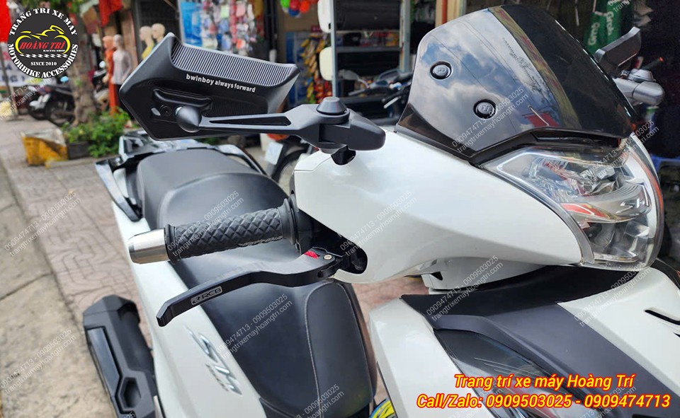 Thêm mẫu kính hậu kiểu mới mẽ lên kệ Hoàng Trí Shop - Kính hậu Shenao