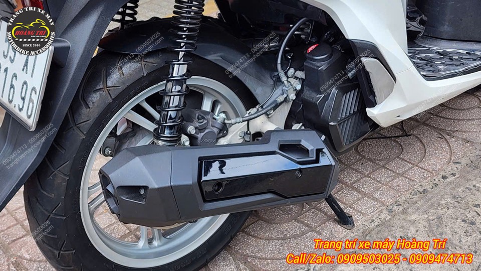 Ốp pô kiểu ADV 350 kiểu dáng thể thao, nổi bật trên xe Sh 2017