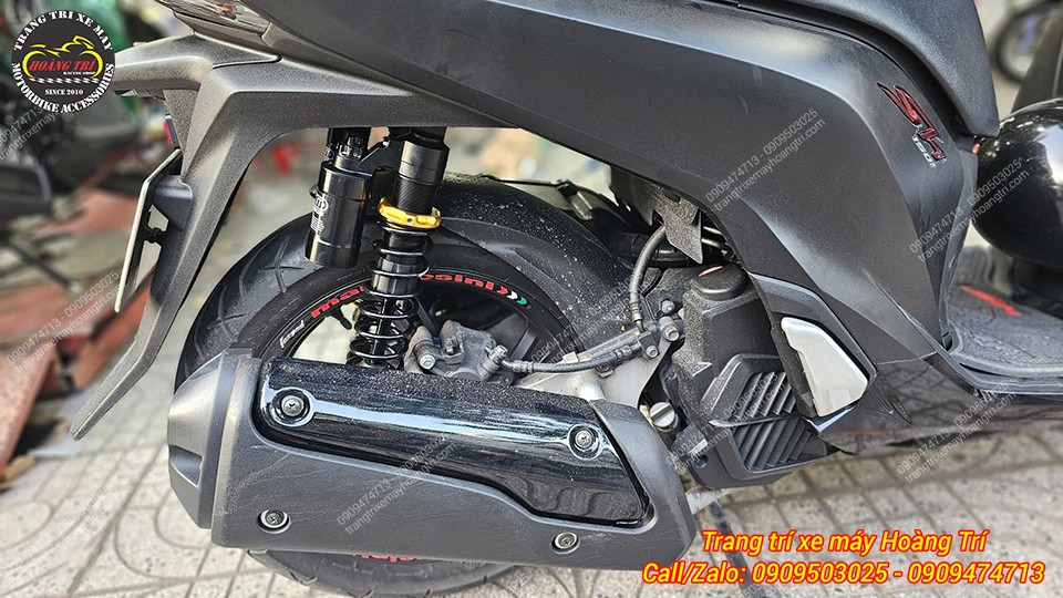 Dòng phuộc sau Ride It được anh khách lựa chọn nâng cấp cho Sh 2019