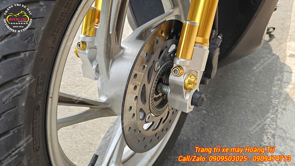 Phuộc trước PNP đã được lắp cho chiếc SH 2020 ABS