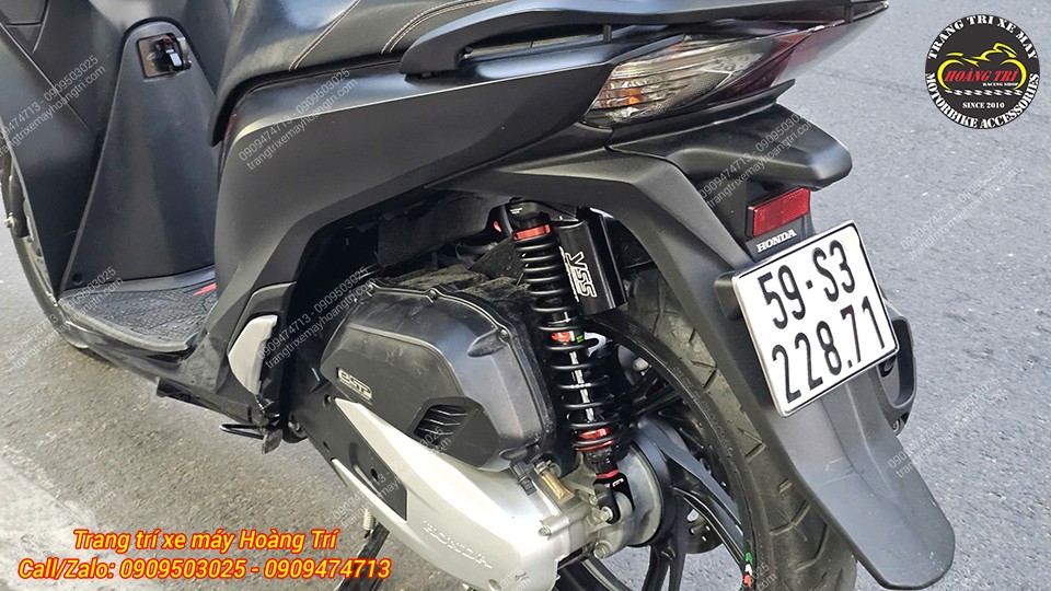 Thêm chiếc Sh 2019 nâng cấp phuộc sau YSS G-Sport - Tăng trải nghiệm nhún cho xe