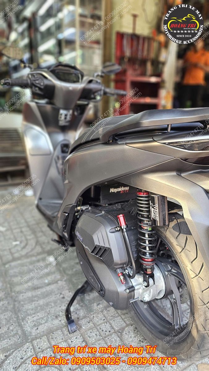 Chuẩn dáng xe Sh 160 2026 với món phụ kiện nâng cấp trải nghiệm nhún cho xế cưng