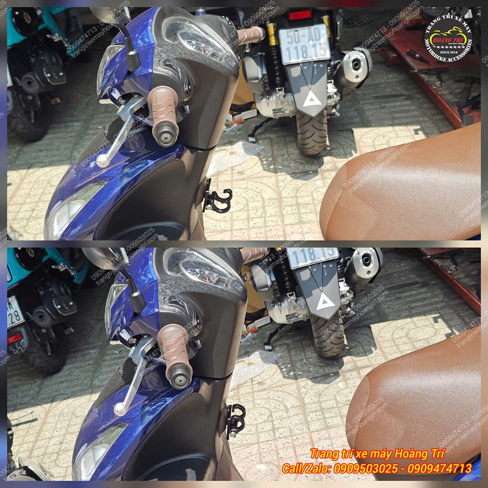 Vision vừa nâng cấp móc treo HTR Grande có thể bật gấp gọn gàng