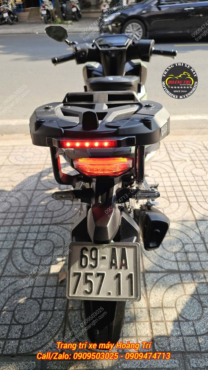 Tăng độ an toàn khi thùng che mất đèn Stop zin phía sau