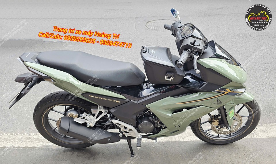 Trang bị thùng giữa G11N là giải pháp cho xe không có cốp