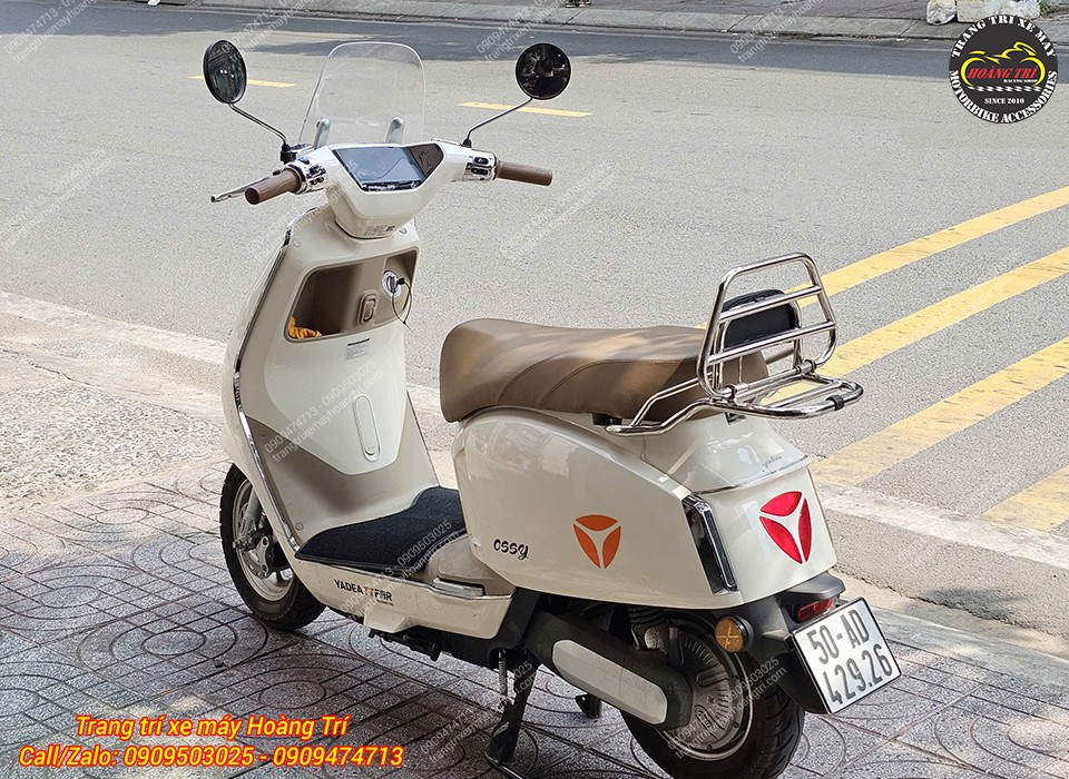 Ngoại hình xe được nâng cấp theo phong cách Vespa