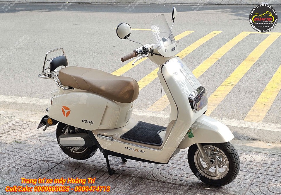 Xe trông thu hút hơn khi trang bị baga sau tựa lưng