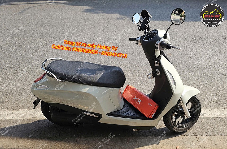 Phuộc zin EVO Grand được đóng gói gửi lại cho anh khách