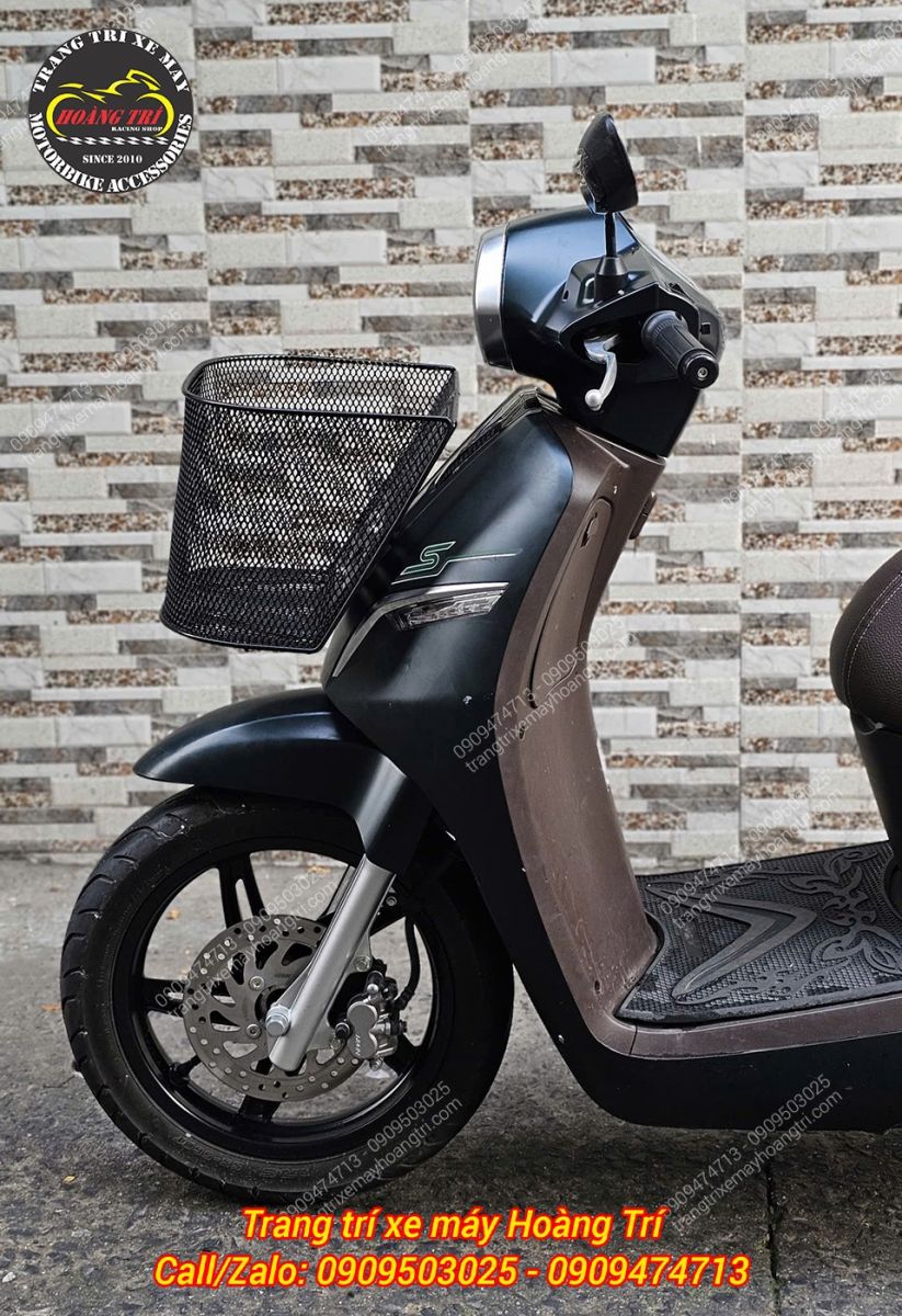 Sau khi hoàn thiện xe trông độc đáo hơn zin rất nhiều