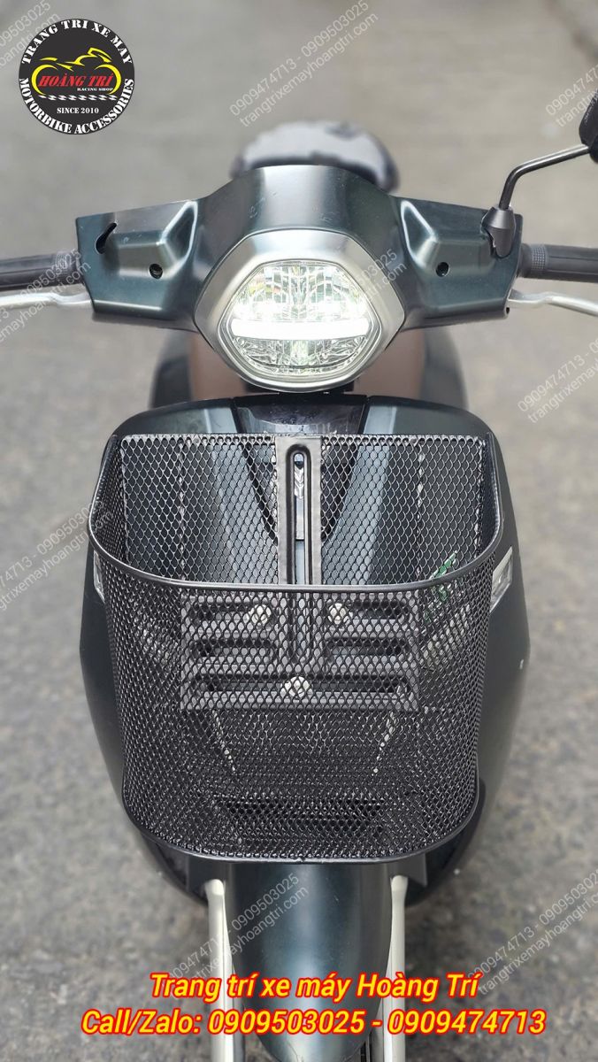 Góc trực diện rổ trước Klara tiện lợi tối đa