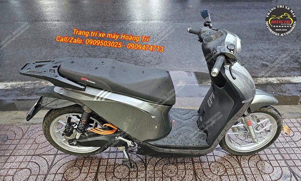 Baga nhôm đúc trông cứng cáp hơn và liền lạc hơn