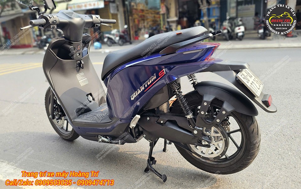 Chiếc Datbike Quantum S1 vừa nâng cấp combo bộ nhông dây curoa và chắn bùn sau