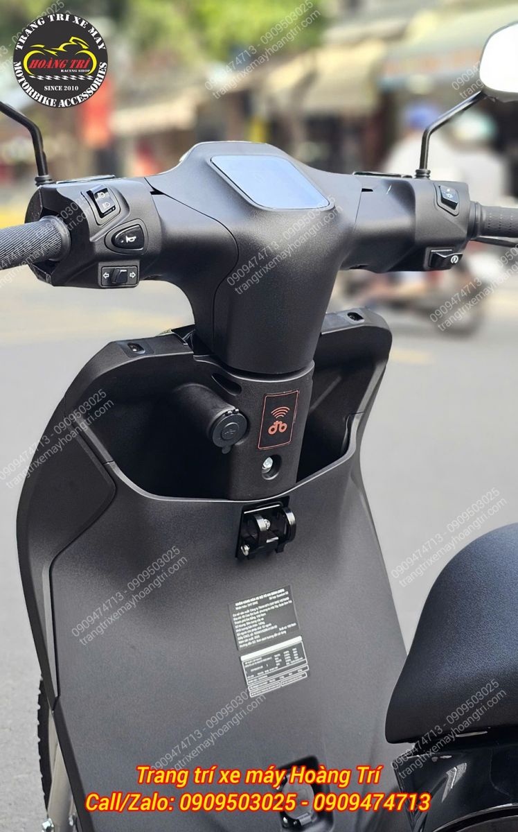 Mẫu móc treo đồ nhôm CNC HTR-Grande với 2 móc treo được nâng cấp cho DatBike Quantum