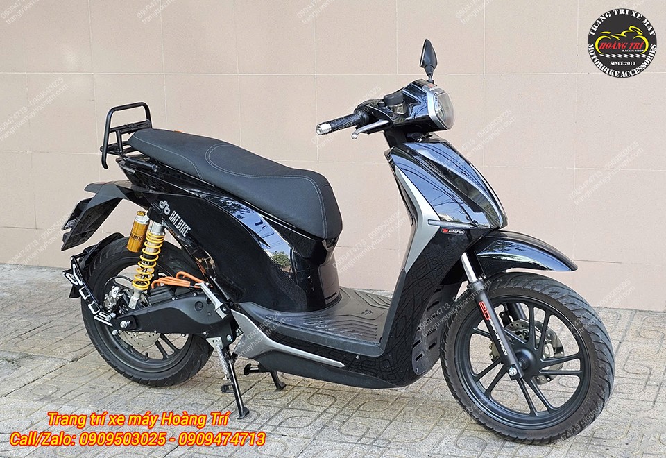 Không chỉ thế, màu sắc còn tôn dáng xe, tạo điểm nhấn độc đáo hơn