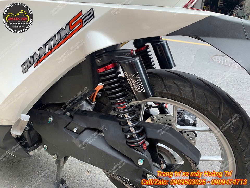 Anh khách còn nâng cấp phuộc sau với mẫu phuộc YSS G-Sport