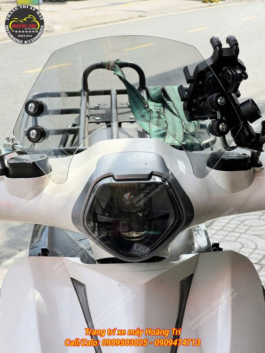 Thêm chiếc Datbike Quantum S1 lắp kính chắn gió TRU-Grand