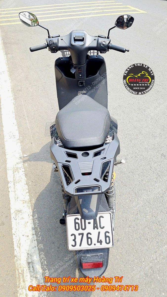 Thiết kế phù hợp cho việc nâng cấp thùng sau cho Datbike Quantum