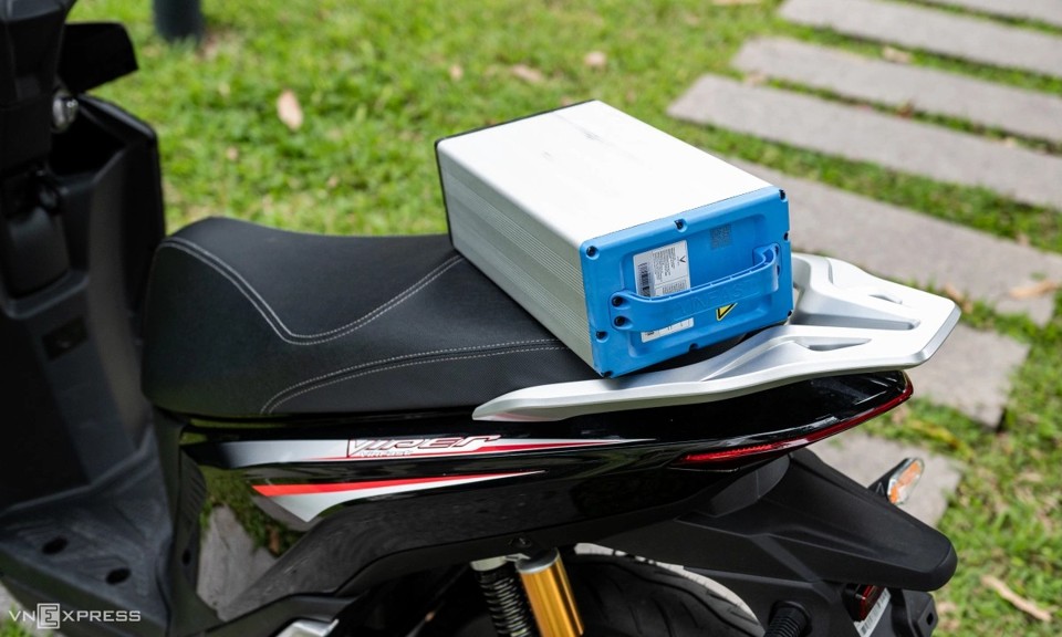 Pin tháo rời tiện lợi thuộc dòng xe đổi pin của Vinfast