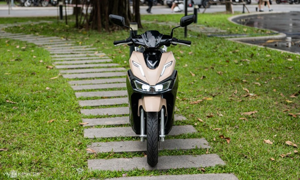 Góc nhìn trực diện Vinfast Viper khá giống Honda Airblade