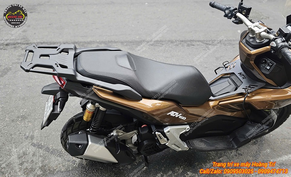 Bộ baga giữa HTR kết hợp baga sau nhôm đúc giúp tăng tiện ích sử dụng