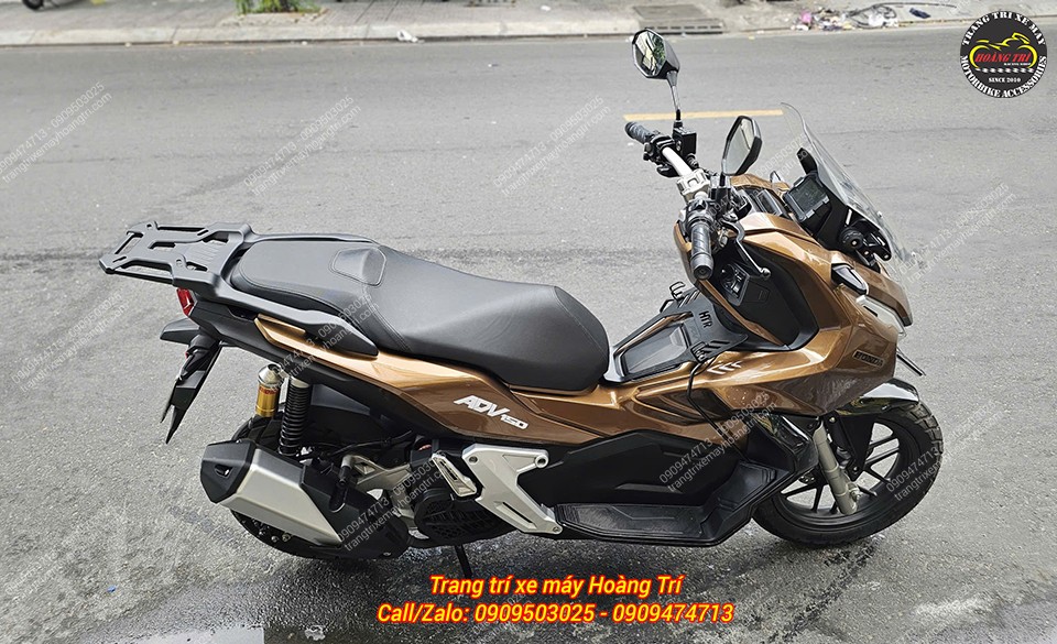 Trang bị baga giữa và baga sau giúp nâng cao trải nghiệm cho xe ADV 150