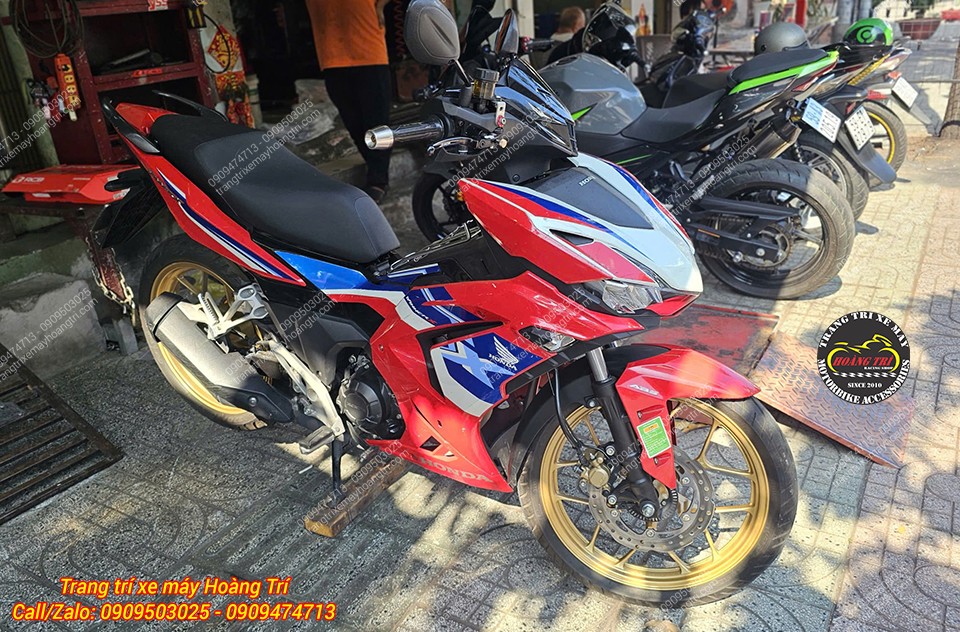 Toàn cảnh Winner X nguyên bản trước khi độ, phù hợp sử dụng di chuyển hằng ngày