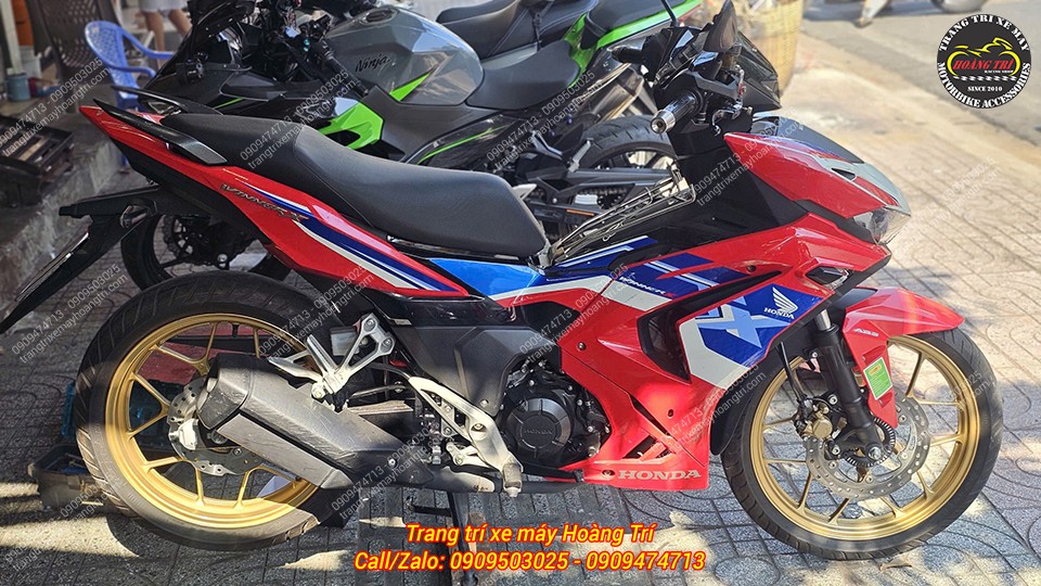 Giữ nguyên bản dàn chân trước sau khi chưa thay đổi phong cách cho Winner X