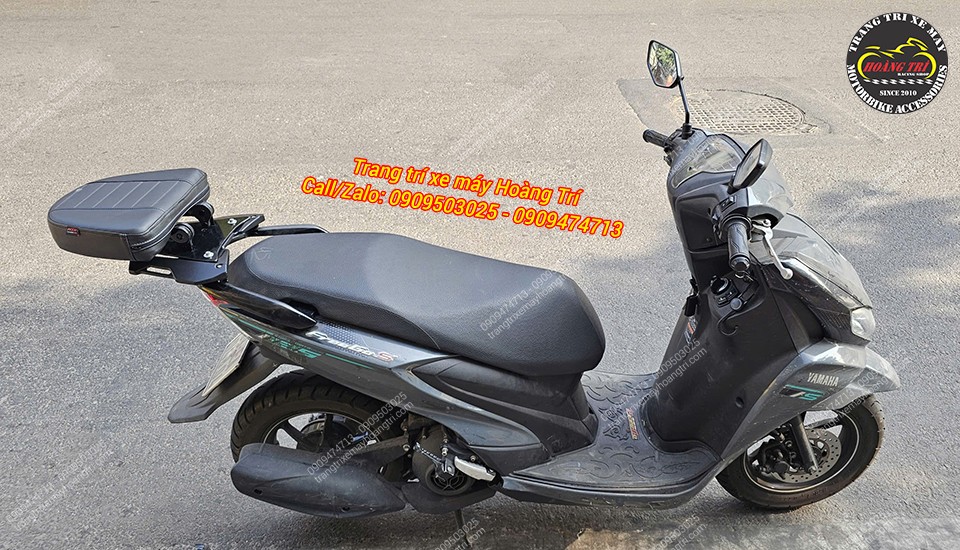 Tổng thể Freego gắn tựa lưng bật gấp phù hợp cho anh em hay di chuyển xa