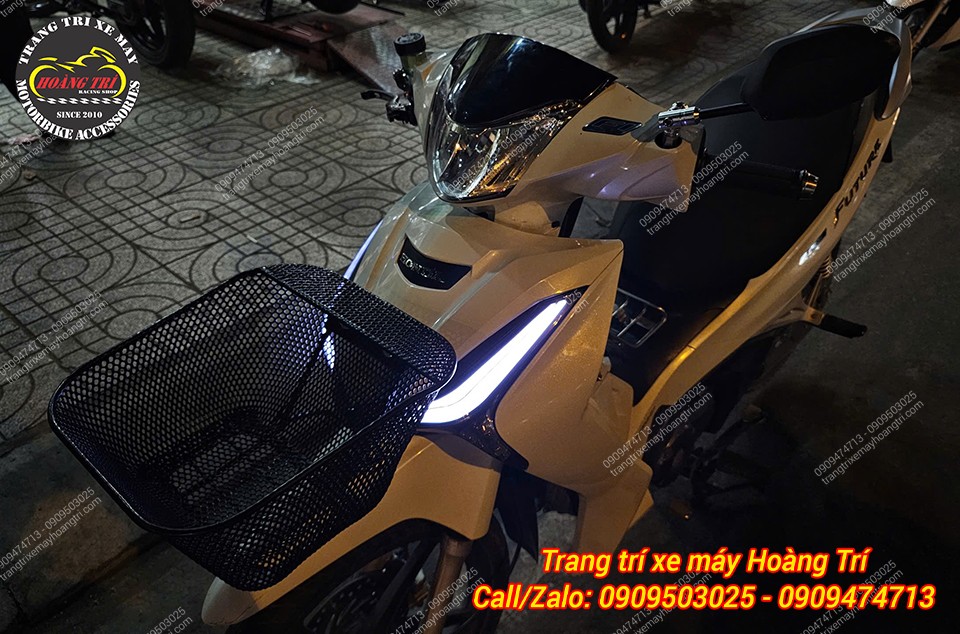 Cận cảnh đèn LED Audi A7 Pro gắn Future, ánh xanh nổi bật, khác biệt và tăng nhận diện