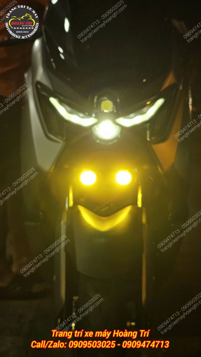 Có hai chế độ cos pha cùng hai màu ánh sáng tăng hiệu quả sử dụng