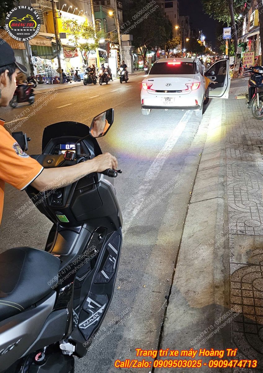 Chế độ cos đi phố cho ánh sáng bám đường rõ ràng và ổn định