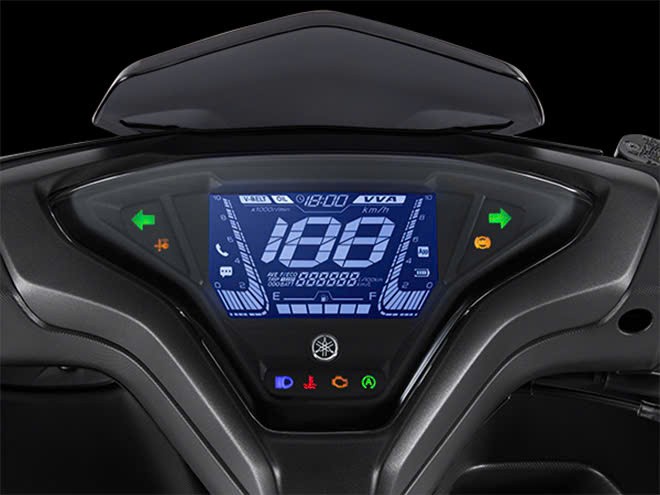 Cận cảnh chi tiết đồng hồ NVX V2 2021 - 2024 chính hãng Yamaha