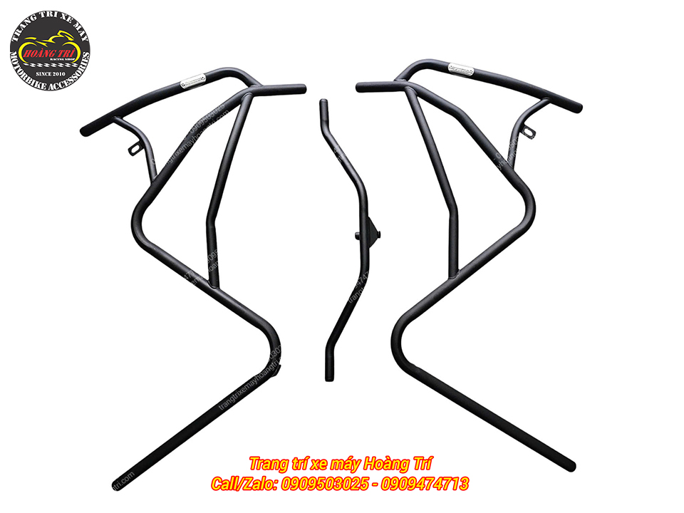 Khung bảo vệ NVX V3 giúp bảo vệ tối đa đồng thời tăng vẻ ngoài hầm hố cho xe