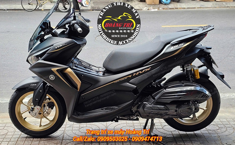 NVX V2 trang bị phuộc trước Kingham cho dàn chân chắc chắn và cải thiện độ nhún êm ái