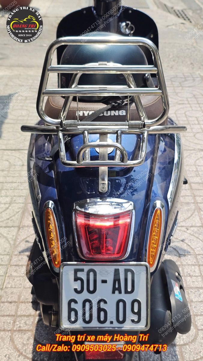 Baga inox HSV-3 kết hợp baga cong, một sản phẩm tích hợp hai tính năng độc đáo