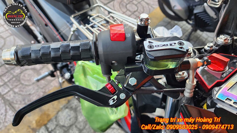 Kết hợp đồng bộ với tay thắng dầu RCB cùng thương hiệu nổi tiếng