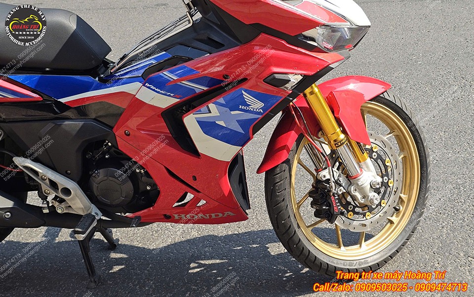 Cận cảnh dàn chân nâng cấp toàn diện giúp Winner X cuốn hút hơn