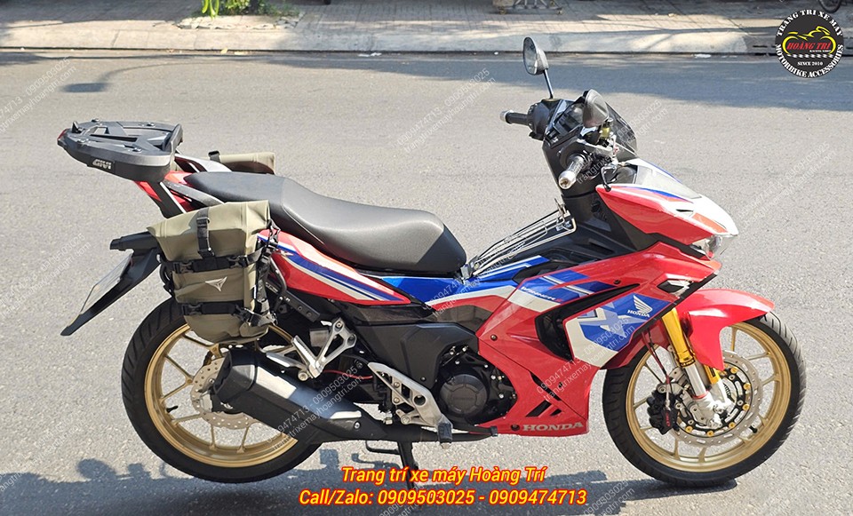 Winner X với dàn chân độc đáo và phụ kiện phượt đã được hoàn thiện! Cùng đánh giá nào!