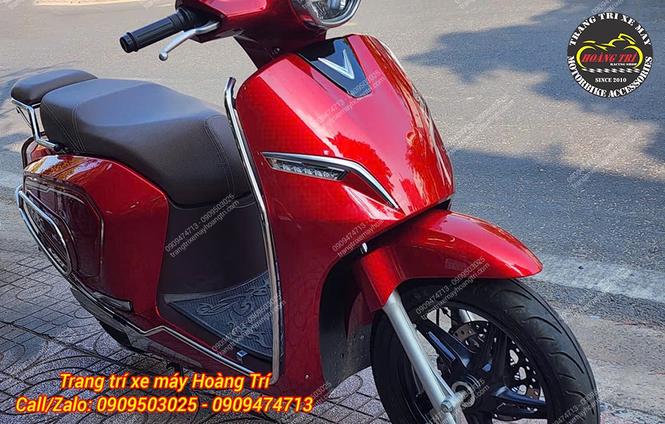 Góc nhìn tổng thể Klara trang bị baga nối dài giúp tăng tiện ích và thẩm mỹ khi di chuyển