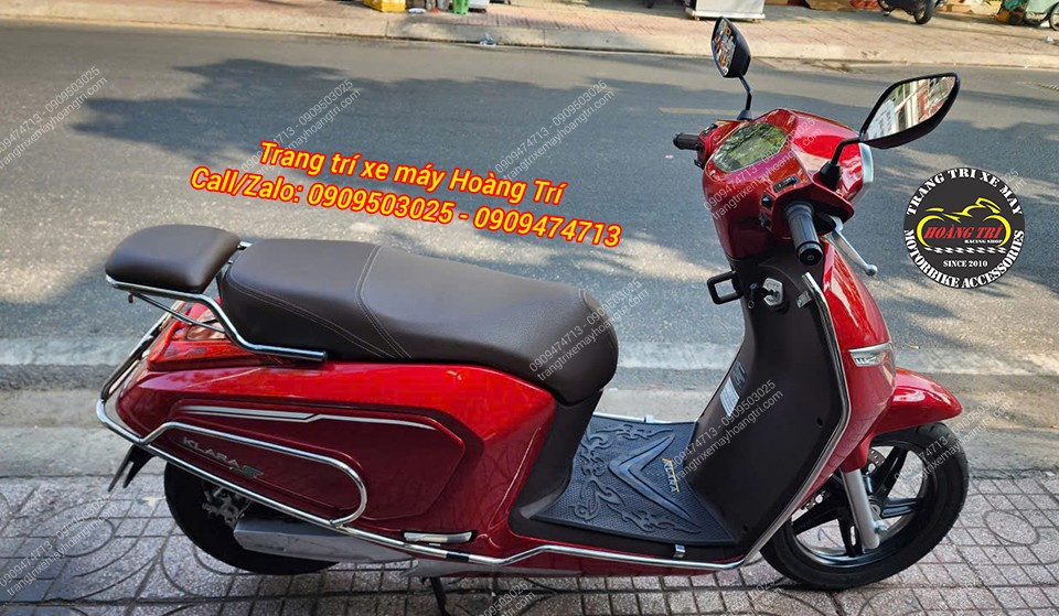 Toàn cảnh Klara hoàn thiện với baga sau nối dài mang lại phong cách tiện dụng, hiện đại